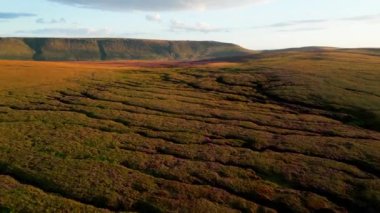 Amazing landscape at Snake Pass in the Peak District National Park - drone photography