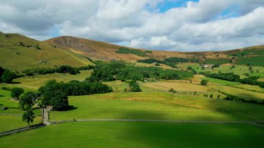 Peak District National Park - aerial view - drone photography
