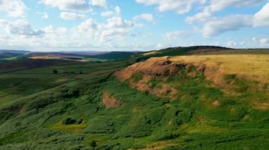 Peak District National Park - aerial view - drone photography