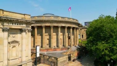 The Central Library of Liverpool - drone photography