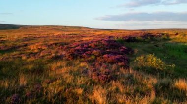 The beauty of Peak District National Park in England - drone photography