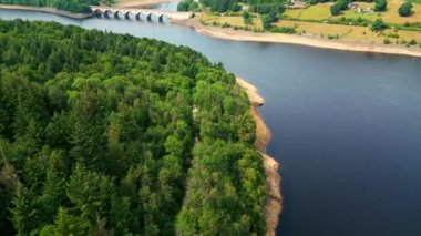Peak District National Park - aerial view - drone photography