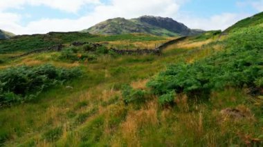 Wonderful Lake District National Park from above - drone photography