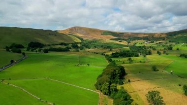 Peak District National Park - aerial view - drone photography