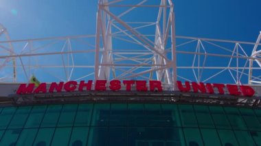 The football stadium of Manchester United - Old Trafford - MANCHESTER, UNITED KINGDOM - AUGUST 15, 2022