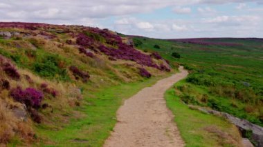 Hiking trail in the Peak district National Park - travel photography