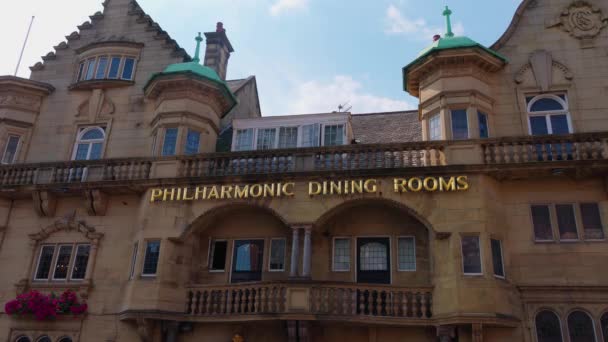 Philharmonic Dining Rooms Liverpool Liverpool United Kingdom August 2022 — Stock video