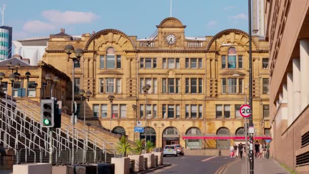 Victoria Station Manchester Manchester United Kingdom August 2022 — Wideo stockowe