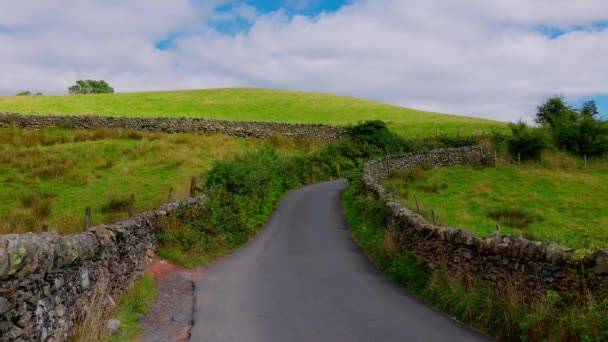 Amazing Landscape Nature Lake District National Park Travel Photography — Vídeo de stock