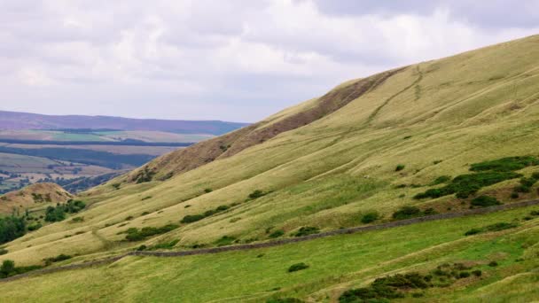 Wonderful Landscape Nature Yorkshire Dales National Park Travel Photography — Stockvideo