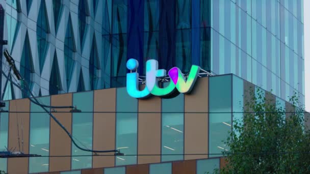 Itv Studios Media City Manchester Manchester Ηνωμένο Βασίλειο Αυγούστου 2022 — Αρχείο Βίντεο