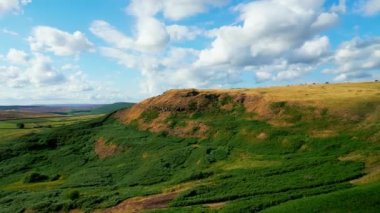 The beauty of Peak District National Park in England - drone photography