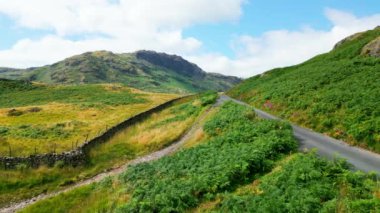 Wonderful Lake District National Park from above - drone photography