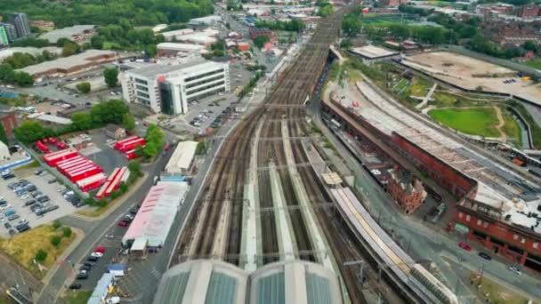 Manchester Piccadilly Train Station Manchester United Kingdom August 2022 — Video Stock