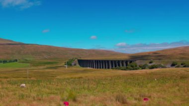 Ribblehead viaduct at Yorkshire Dales National National Park - travel photography