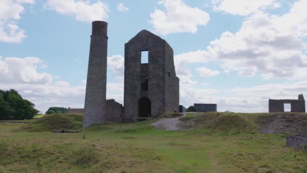 Ancient Ruins Magpie Mine Peak District Travel Photography — Videoclip de stoc