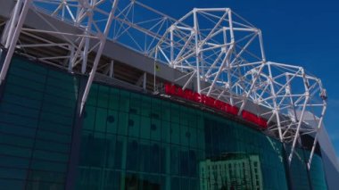 The football stadium of Manchester United - Old Trafford - MANCHESTER, UNITED KINGDOM - AUGUST 15, 2022
