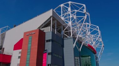 The football stadium of Manchester United - Old Trafford - MANCHESTER, UNITED KINGDOM - AUGUST 15, 2022