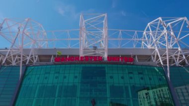 The football stadium of Manchester United - Old Trafford - MANCHESTER, UNITED KINGDOM - AUGUST 15, 2022