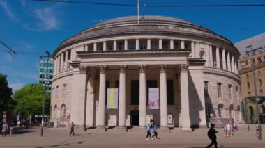 Manchester Merkez Kütüphanesi - Manchester, BİRLİK KINGDOM - 15 AĞUSTOS 2022