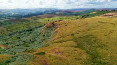 Peak District National Park - aerial view - drone photography