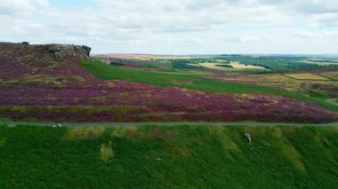 Peak District National Park - aerial view - drone photography