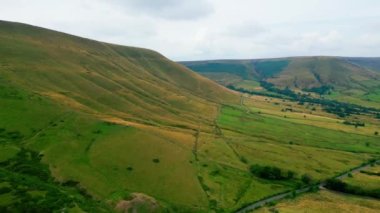 Peak District National Park - aerial view - drone photography