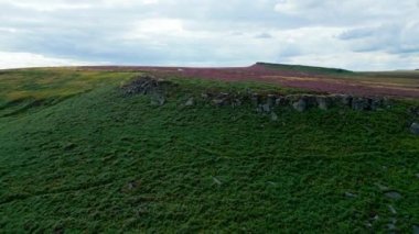 Peak District National Park - aerial view - drone photography