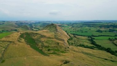 Chrome Hill ve Parkhouse Hill, Peak District Ulusal Parkı - İHA fotoğrafçılığı