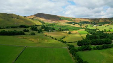 Peak District National Park - aerial view - drone photography