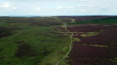 Peak District National Park - aerial view - drone photography