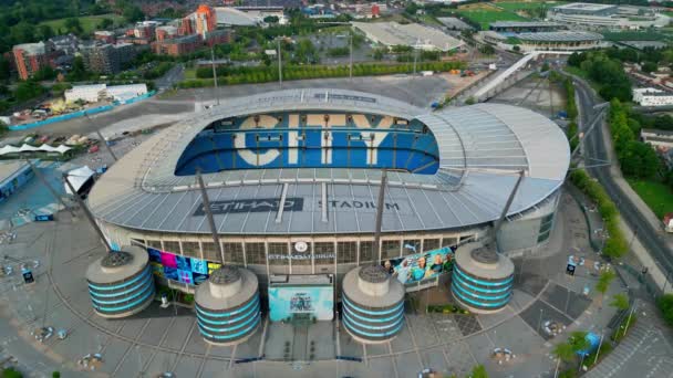Manchester City Football Stadium Etihad Manchester United Kingdom August 2022 — Video
