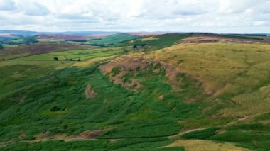 Peak District National Park - aerial view - drone photography