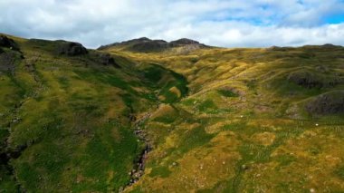 Lake District National Park - aerial view - drone photography