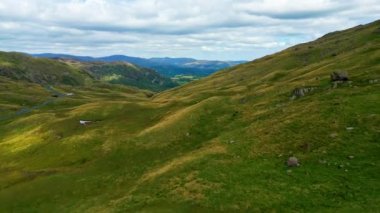 Lake District National Park - aerial view - drone photography