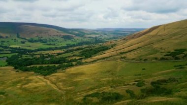 Peak District National Park - aerial view - drone photography