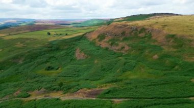 Peak District National Park - aerial view - drone photography