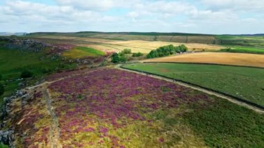 Peak District National Park - aerial view - drone photography