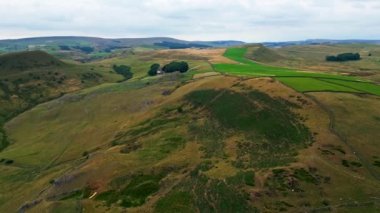 Chrome Hill ve Parkhouse Hill, Peak District Ulusal Parkı - İHA fotoğrafçılığı