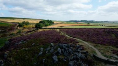 Peak District National Park - aerial view - drone photography