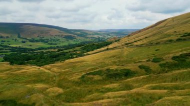 Peak District National Park - aerial view - drone photography