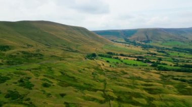 Peak District National Park - aerial view - drone photography