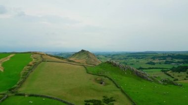 Peak District National Park - aerial view - drone photography