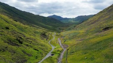 Lake District National Park - aerial view - drone photography