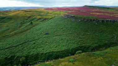 Peak District National Park - aerial view - drone photography