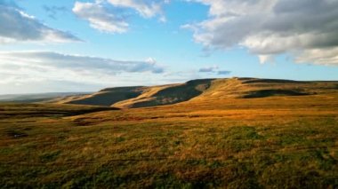 The beauty of Peak District National Park in England - drone photography
