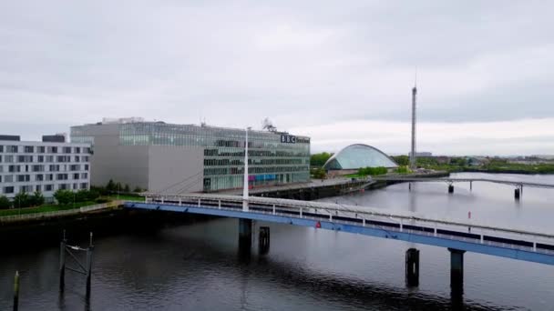 Bbc Scotland Studios Sede Glasgow Glasgow Reino Unido Octubre 2022 — Vídeos de Stock