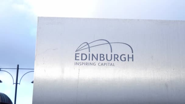 Edynburg Inspirująca Stolica Szkocji Edinburgh Zjednoczone Królestwo Październik 2022 — Wideo stockowe