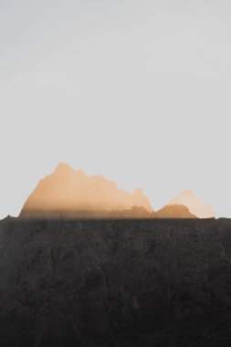 Günbatımında Panorama Kayalık Dağı