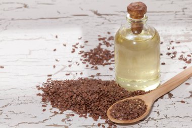 Linum Usitatissimum - Organik Linseed Yağı ve Flax Tohumları